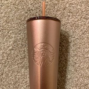 Starbucks Rose Gold Tumbler Holiday 2018